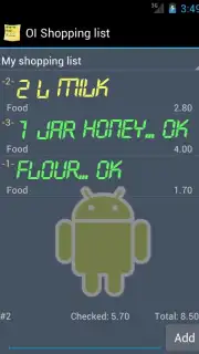 OI Shopping list capture 8