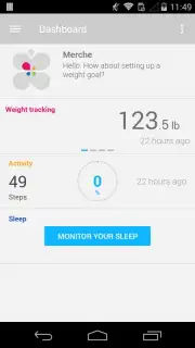 Withings Health Mate capture 5