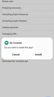 Website to App Converter capture 2