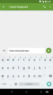 Czech Diacritic Keyboard capture 2