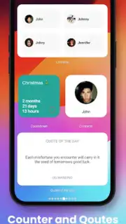 iOS Widgets capture 2