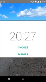 Простой будильник capture 7
