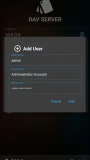 WebDav Server capture 1