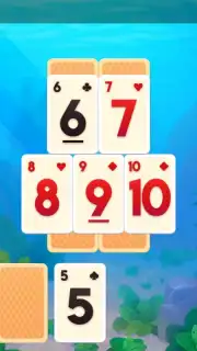 Undersea Solitaire Tripeaks capture 6