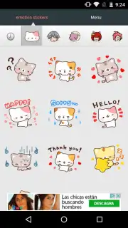 Emoji Stickers for chat Apps capture 1