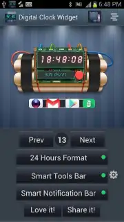 Digital Clock Widget capture 4