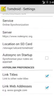 Tomdroid capture 5
