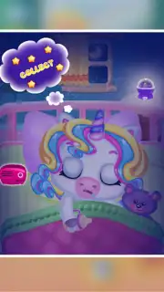 Newborn unicorn care game capture 2