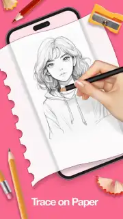AR Drawing: Sketch & Trace capture 2