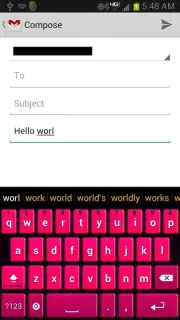 Pink Keyboard capture 12