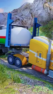 Oil Tanker Transport Offroad Truck Driver capture 3