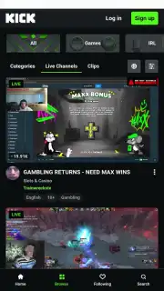 Kick: Live Streaming capture 14