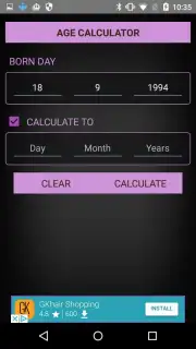 Age Calculator offline pro capture 5