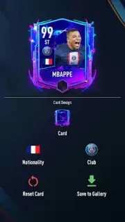 FC 24 Mobile Card Creator capture 5