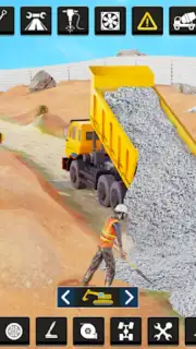 City Road Construction Game 3D capture 4