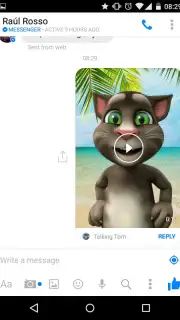 Talking Tom for Messenger capture 3