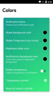Power Shade: Notification Bar Changer & Manager capture 10
