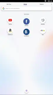 Opera Touch capture 1