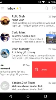 Yandex Mail capture 2