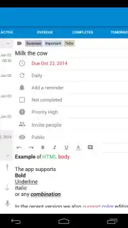 Tasks & Notes capture 5