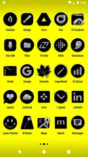Black Icon Pack Free capture 6