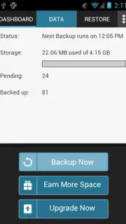 G Cloud Backup capture 10