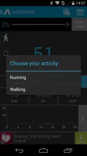 Accupedo Pedometer capture 2