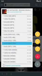 TubeMate capture 2