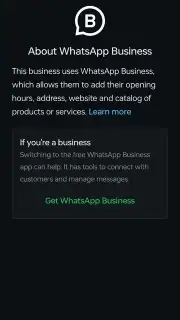 WhatsApp Business capture 1