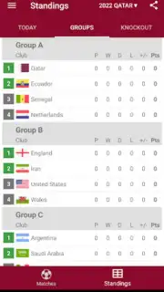 Live Scores for World Cup 2022 capture 7