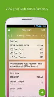 My Diet Diary Calorie Counter capture 5
