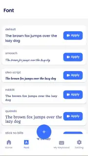 Font Keyboard capture 2