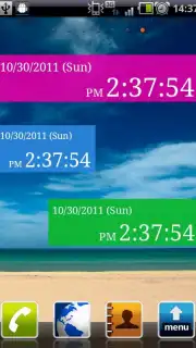 Seconds Clock Widget capture 3