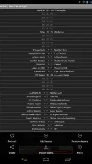 Basketball Livescore Widget capture 23