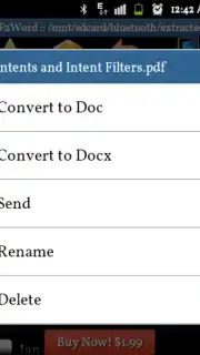PDF to Word Converter capture 2