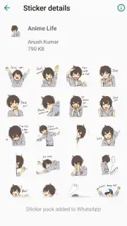 Otaku Nadu Sticker Pack capture 2