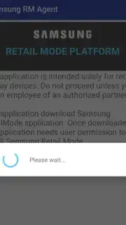 Samsung Retail Mode capture 2