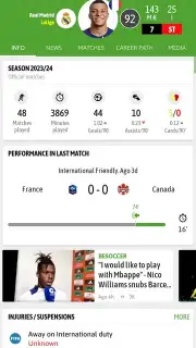 BeSoccer capture 1