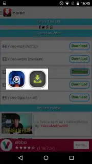 Youtube & Movie Downloader capture 2
