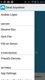 Send Anywhere capture 2