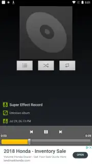 Default Music Player capture 4