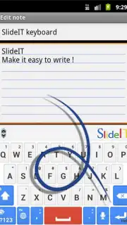 SlideIT Google Skin capture 3
