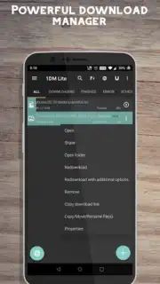 1DM Lite: Browser & Downloader capture 1