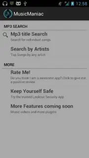 Music Maniac - Mp3 Downloader capture 1