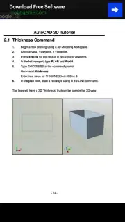 Autocad 2007 3D Tutorial capture 10