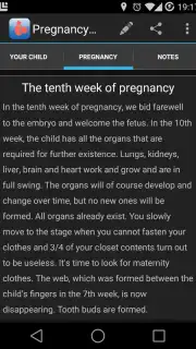Pregnancy Assistant capture 2