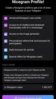 Nicegram: Web3 for Telegram X capture 13
