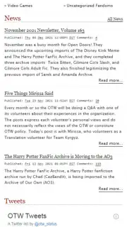 Archive of Our Own capture 3