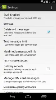 SMS Messaging (AOSP) capture 2