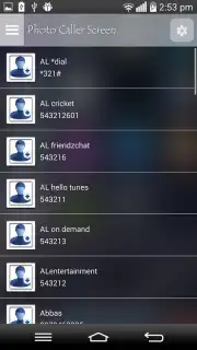 Photo Caller Screen capture 2
